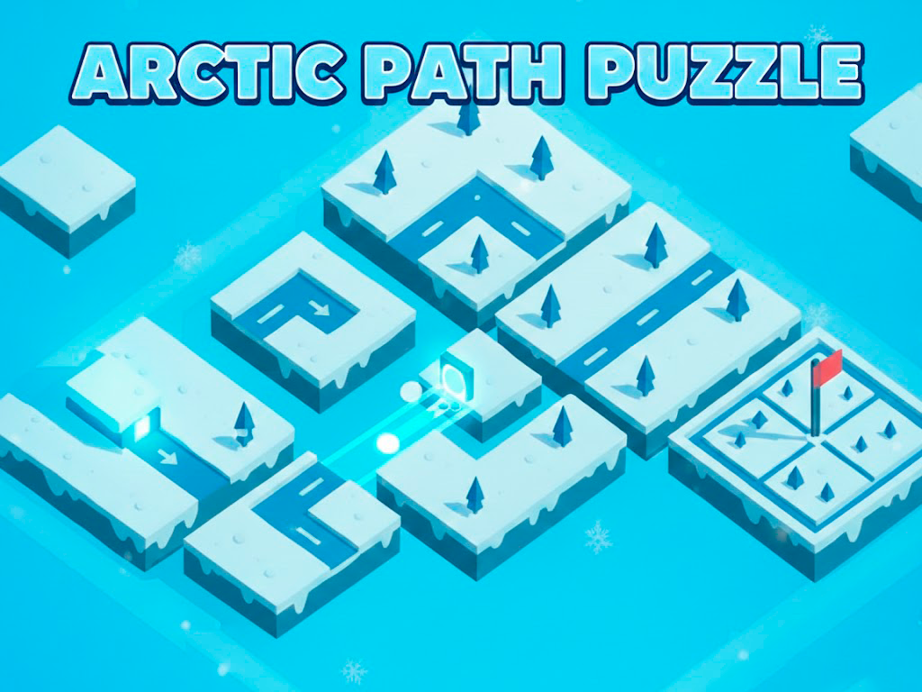 Arctic Path Puzzle 🕹️ Graj online na SGameS