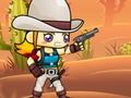 Gra Cowgirl strzela zombie w Internecie