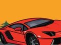 Gra Kolorowanka Lamborghini  w Internecie