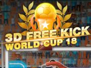 Gra 3D Free Kick World Cup 2018 w Internecie