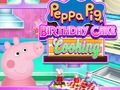 Gra Świnka Peppa Urodziny Ciasto Gotowanie w Internecie Gra Świnka Peppa Urodziny Ciasto Gotowanie w Internecie