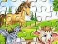 Gra Puzzle ze zwierzętami hodowlanymi  w Internecie