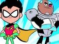 Gra Układanka Teen Titans  w Internecie