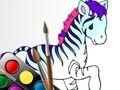 Gra Kolorowanka śmieszne zwierzęta  w Internecie