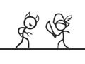 Gra Uaktualnienie Stickman zakończone  w Internecie