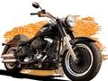 Gra Puzzle motocykli kreskówek w Internecie
