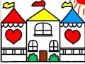 Gra Powrót do szkoły Kolorowanka DOLLHOUSE  w Internecie