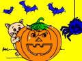Gra Kolorowanka Halloween  w Internecie