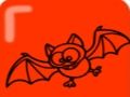 Gra Łatwy nietoperz do kolorowania dla dzieci  w Internecie