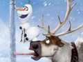 Gra Świąteczne puzzle Olafa  w Internecie