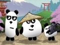 Gra 3 pandy w Japonii HTML5  w Internecie