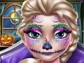 Gra Elsa Straszny makijaż na Halloween  w Internecie