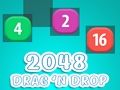 Gra 2048 przeciągnij i upuść  w Internecie
