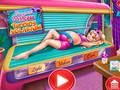 Gra Księżniczka w ciąży opalające solarium  w Internecie