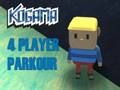Gra Kogama dla 4 graczy Parkour  w Internecie