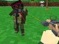 Gra Blocky Zombie i strzelanie do pojazdów  w Internecie