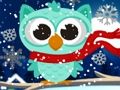 Gra Puzzle zimowe sowy śnieżne  w Internecie