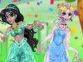 Gra Księżniczka Cute Zombies Kwietniowa zabawa  w Internecie