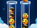 Gra Puzzle sortowania kolorów emoji  w Internecie