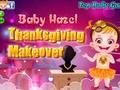 Gra Przemiana Baby Hazel na Święto Dziękczynienia  w Internecie