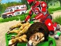 Gra Prawdziwy lekarz Robot ratunek dla zwierząt  w Internecie
