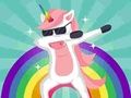 Gra Puzzle jednorożce Dab  w Internecie