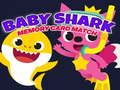 Gra Dopasowanie karty pamięci Baby Shark  w Internecie