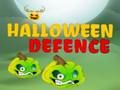 Gra Halloweenowa obrona  w Internecie