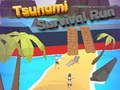 Gra Wyścig o przetrwanie tsunami  w Internecie