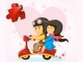 Gra Puzzle walentynkowe  w Internecie