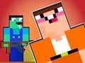 Gra Super Noob schwytany górnik  w Internecie