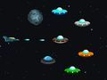 Gra Kosmiczna strzelanka UFO  w Internecie