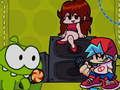 Gra Friday Night Funkin VS Om Nom z Cut The Rope  w Internecie