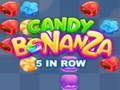 Gra Candy Bonanza 5 w rzędzie  w Internecie