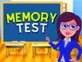Gra Test pamięci  w Internecie
