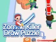 Gra Puzzle losowania zabójców zombie  w Internecie