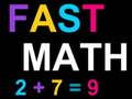 Gra Szybka matematyka  w Internecie