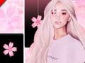 Gra Ariana Grande Piano płytki różowe, muzyka i magia w Internecie