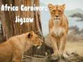 Gra Jigsaw Afryka mięsożerne  w Internecie