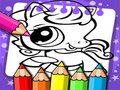 Gra Kolorowanka Littlest Pet Shop  w Internecie