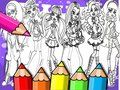 Gra Kolorowanka Monster High  w Internecie