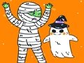 Gra Halloweenowa układanka potworów  w Internecie