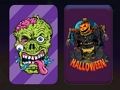 Gra Halloweenowe wspomnienie potworów  w Internecie
