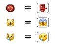 Gra Układanka z emotikonami  w Internecie