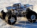 Gra Zimowe puzzle Monster Truck  w Internecie