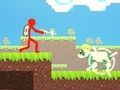 Gra Czerwony Stickman kontra szkoła potworów 2  w Internecie