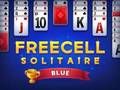 Gra Pasjans Freecell niebieski  w Internecie