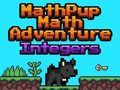 Gra MathPup Przygoda matematyczna Liczby całkowite  w Internecie