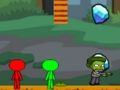 Gra StickMan Bros kontra zombie  w Internecie