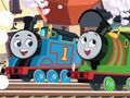 Gra Układanka Thomas All Engines Go  w Internecie
